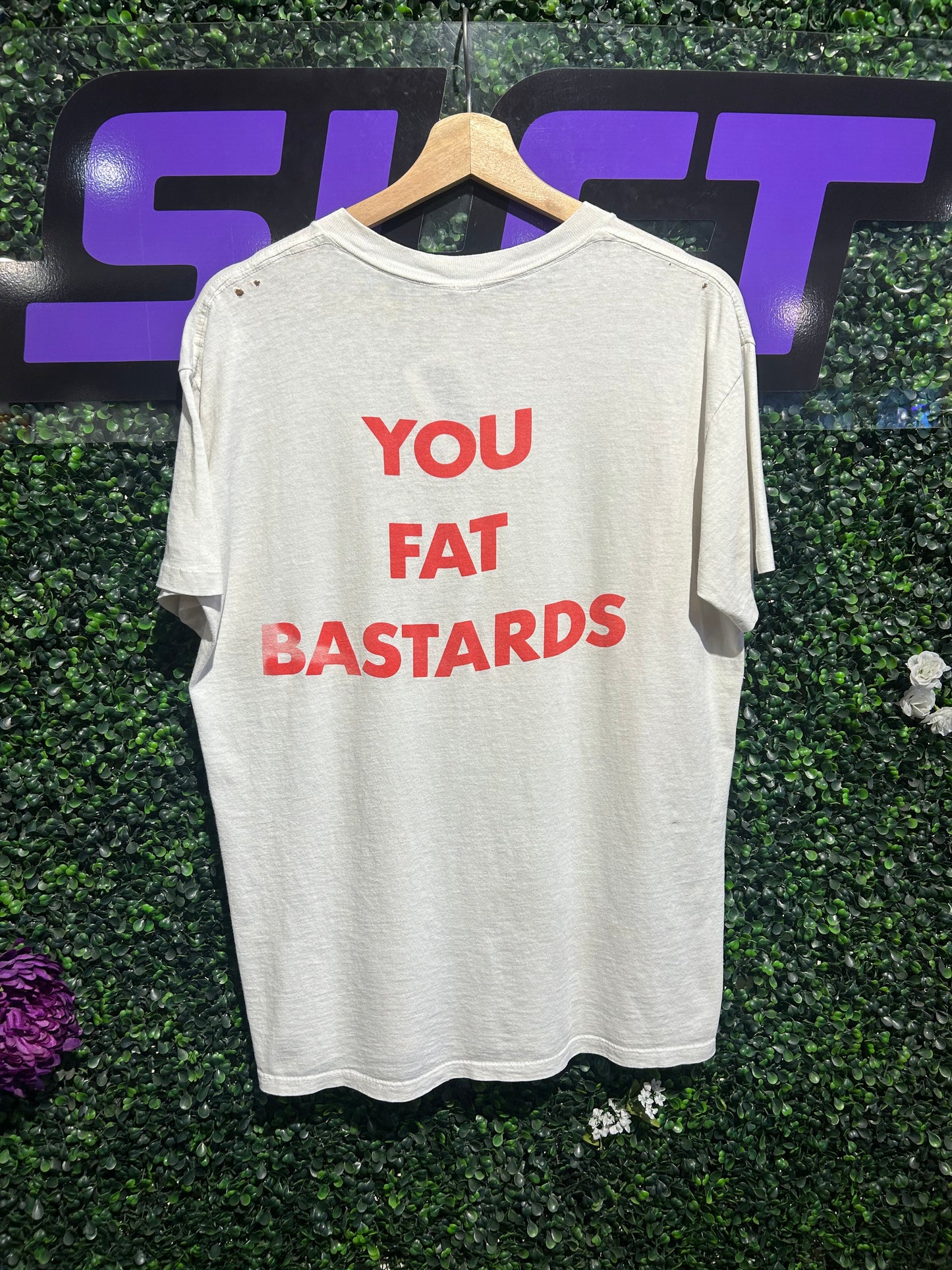 1990 Faith No More ‘You Fat Bastards’ T-Shirt. Size M/L