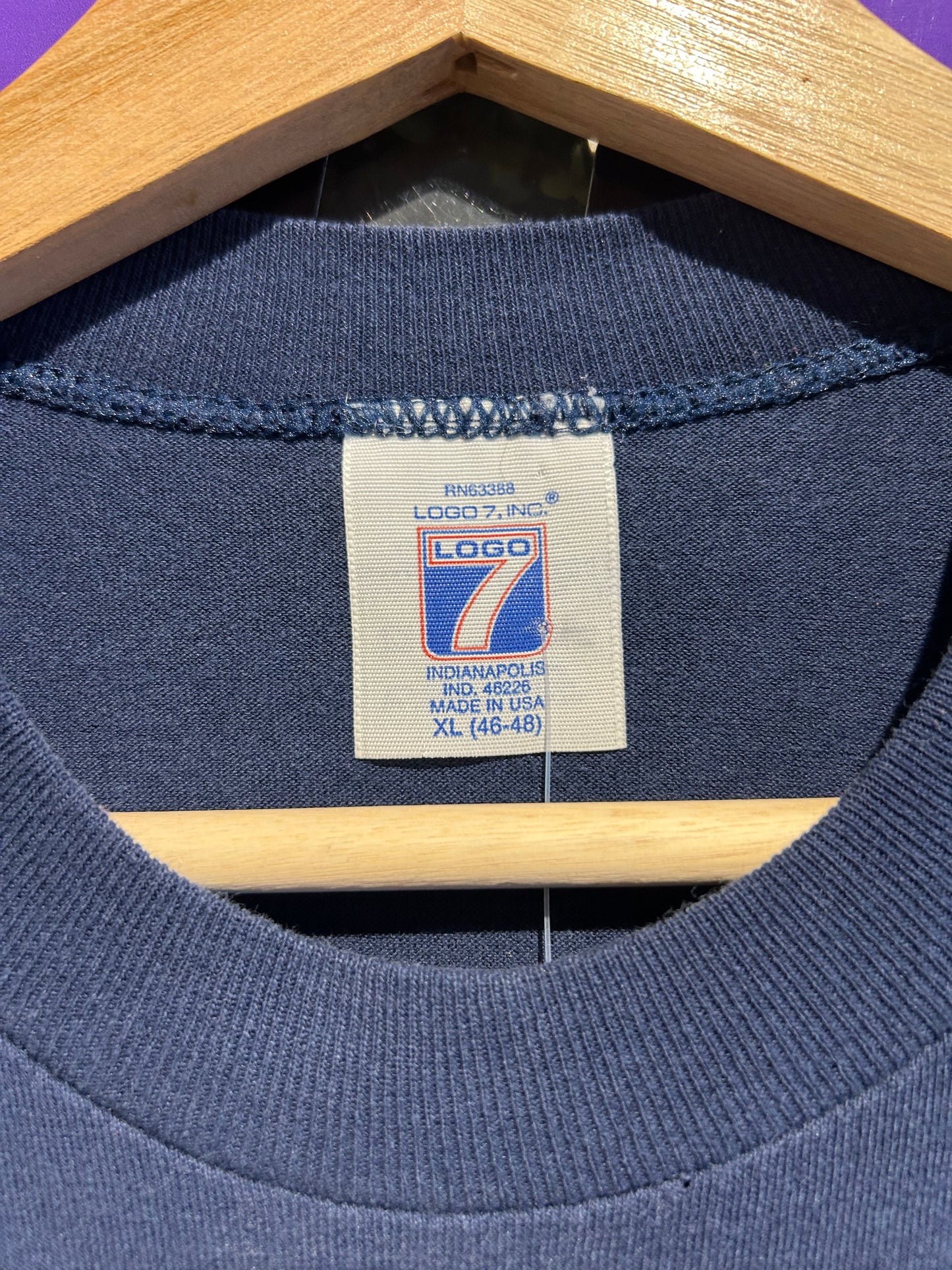 90s Chicago Bears Logo7 T-Shirt. Size Large