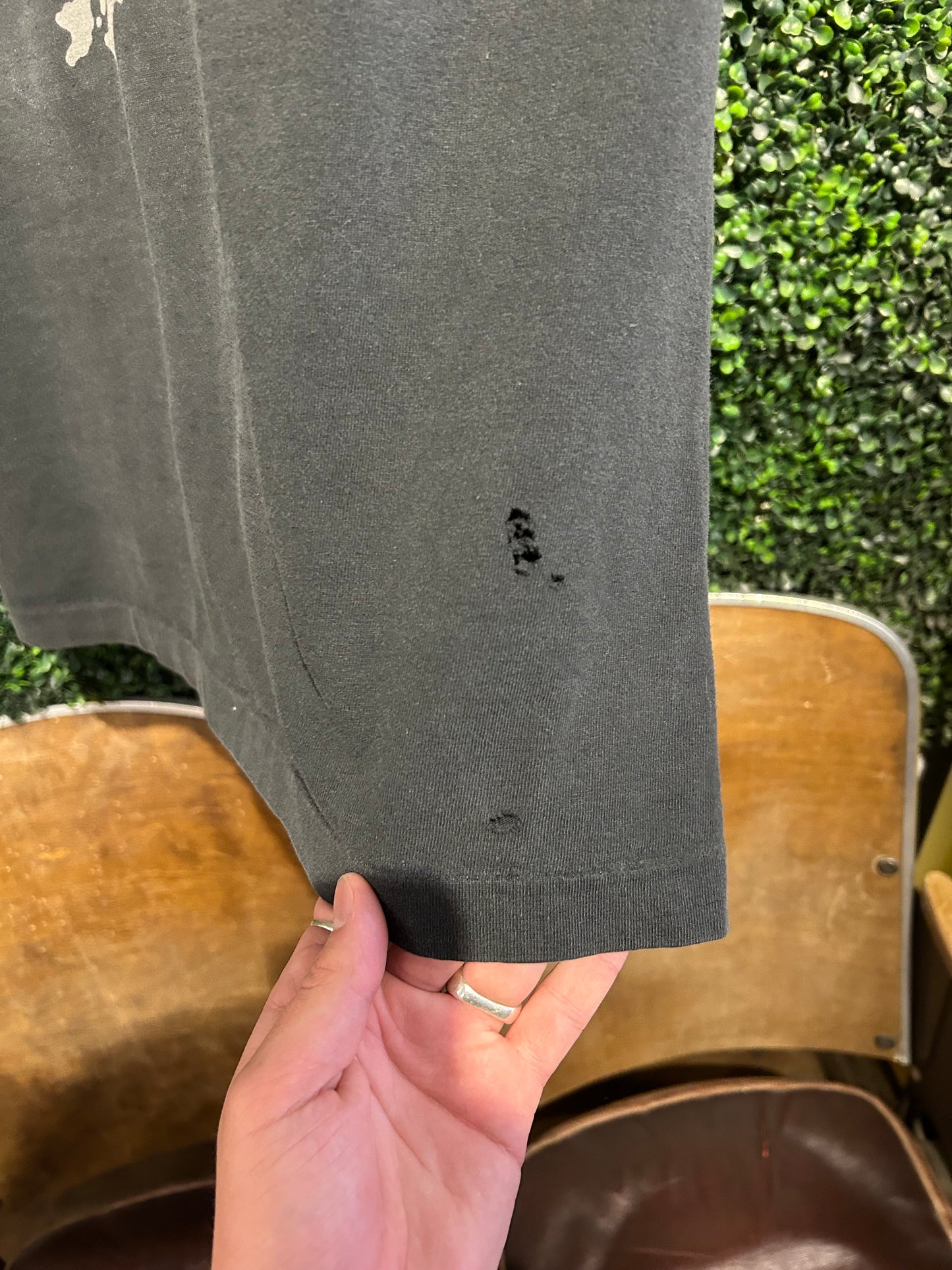 1995 Jerry Garcia “Our Love Will Not Fade Away” Liquid Blue T-Shirt. Size XL