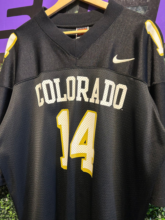 Vintage Colorado Buffaloes Nike Football Jersey. Size L/XL