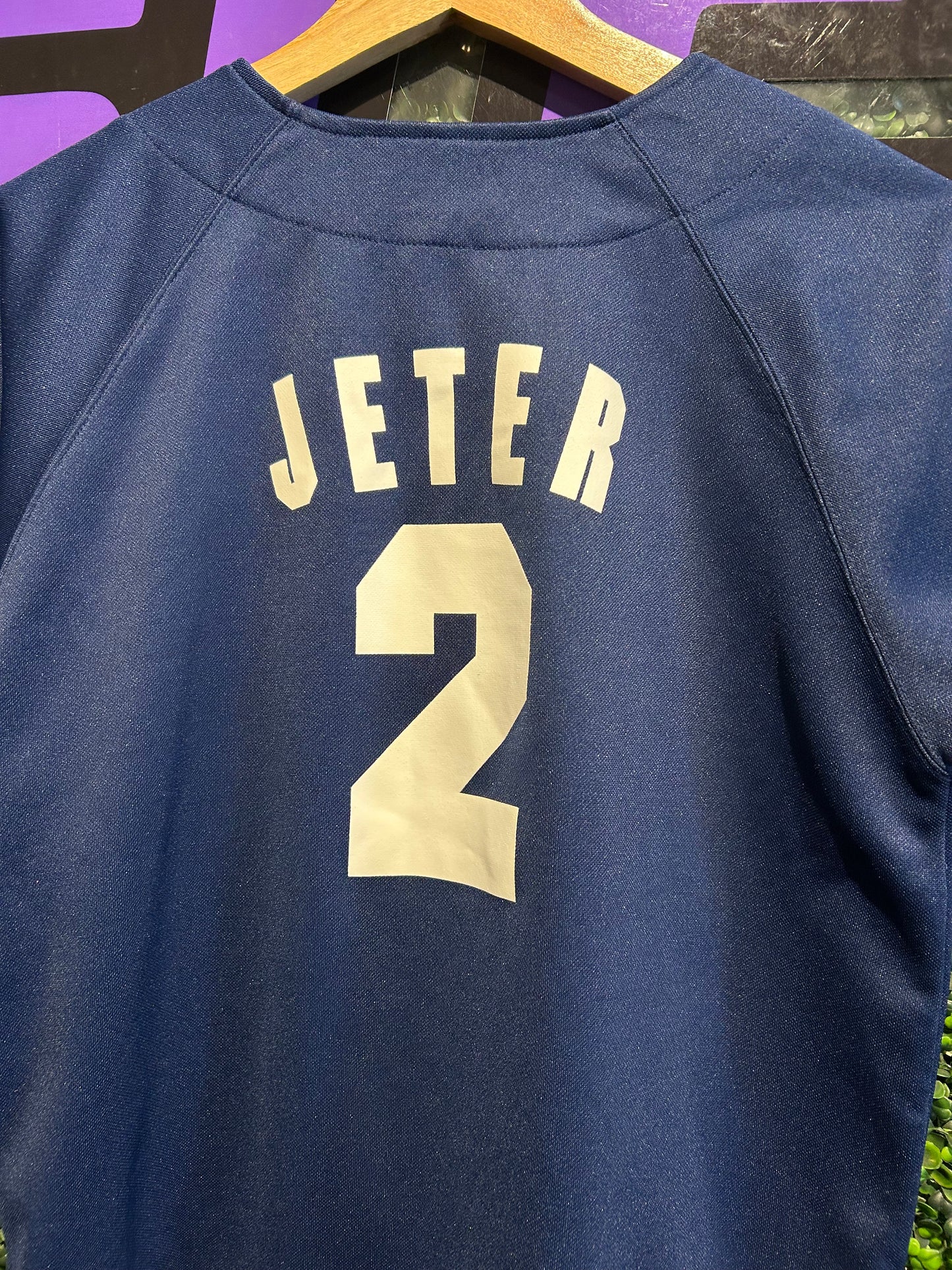 00s New York Yankees #2 Derek Jeter Jersey. Size XS/S