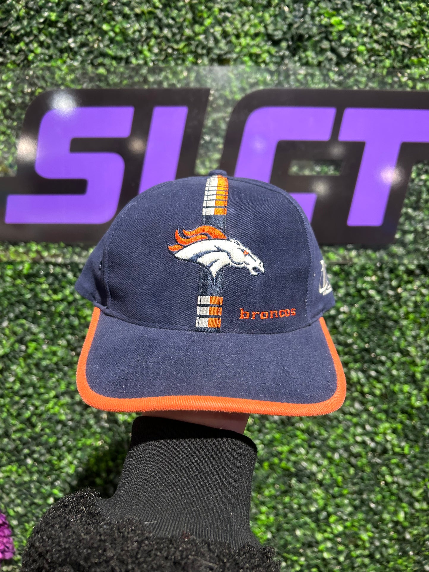 90s Denver Broncos Logo Athletic Hat