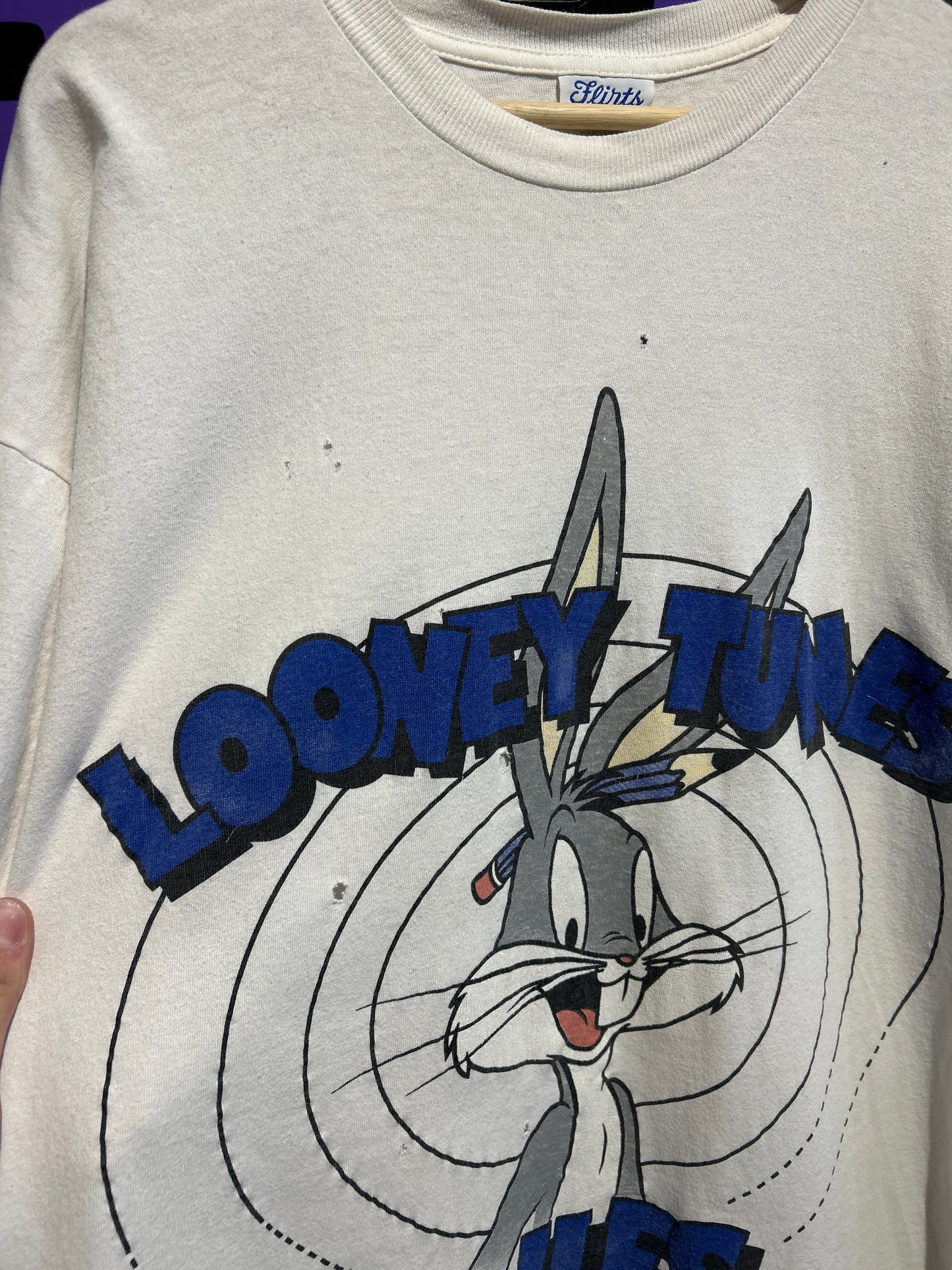 1997 Looney Tunes Blues Bugs Bunny T-Shirt. Size XXL (OSFA)