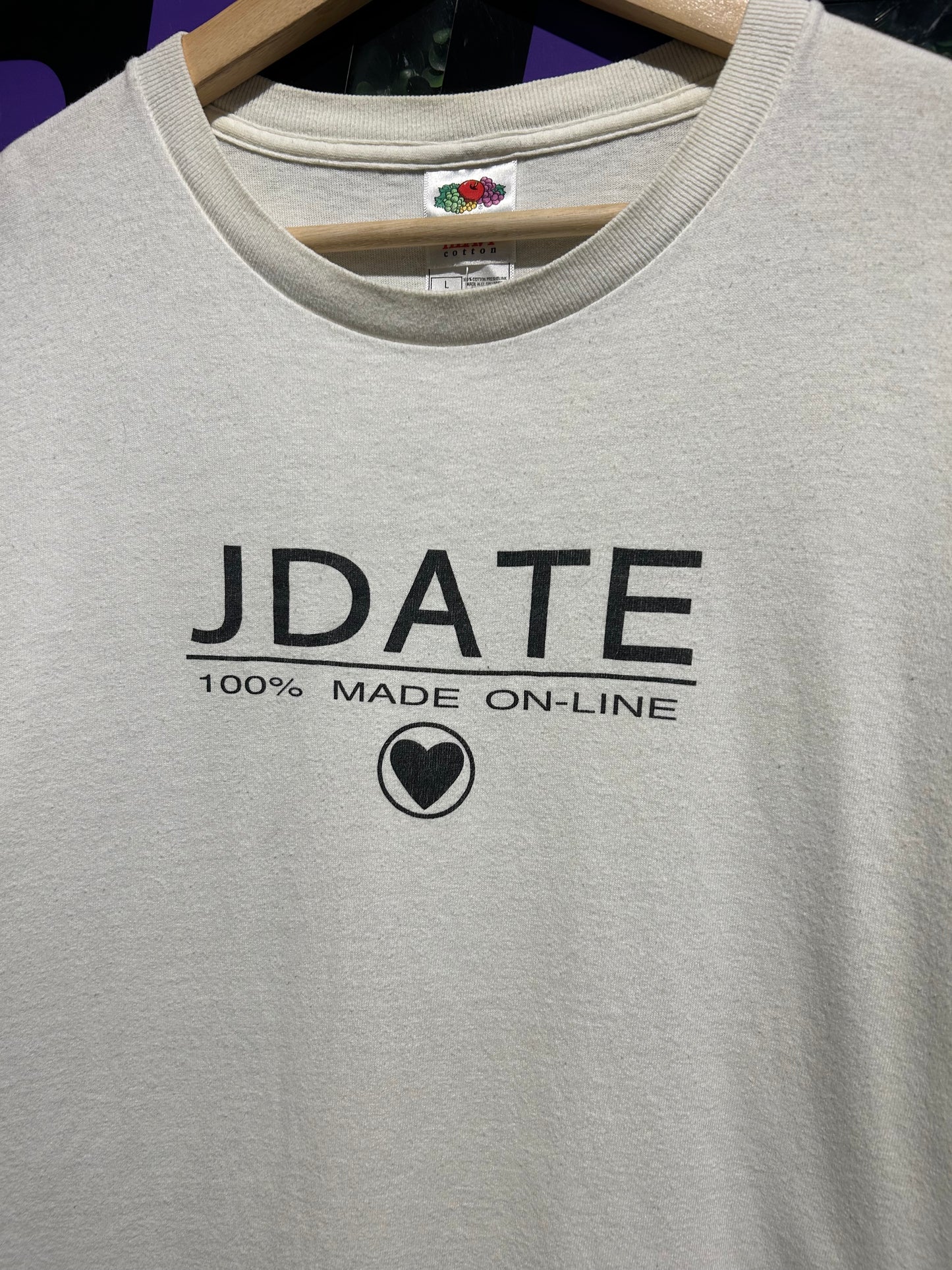 00s JDate The Jewish Dating Site T-Shirt. Size M/L