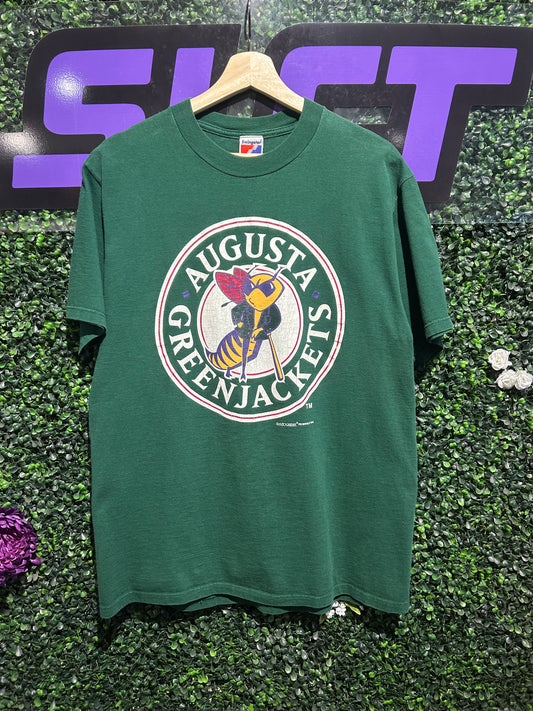 1994 Augusta Green Jackets T-Shirt. Size Large