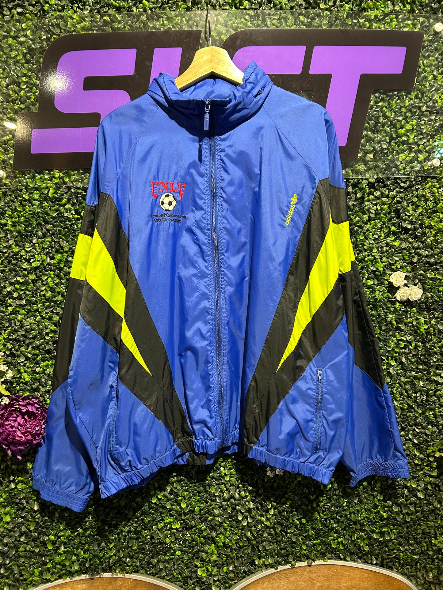 Vintage Adidas UNLV Soccer Zip-Up Jacket. Size XL