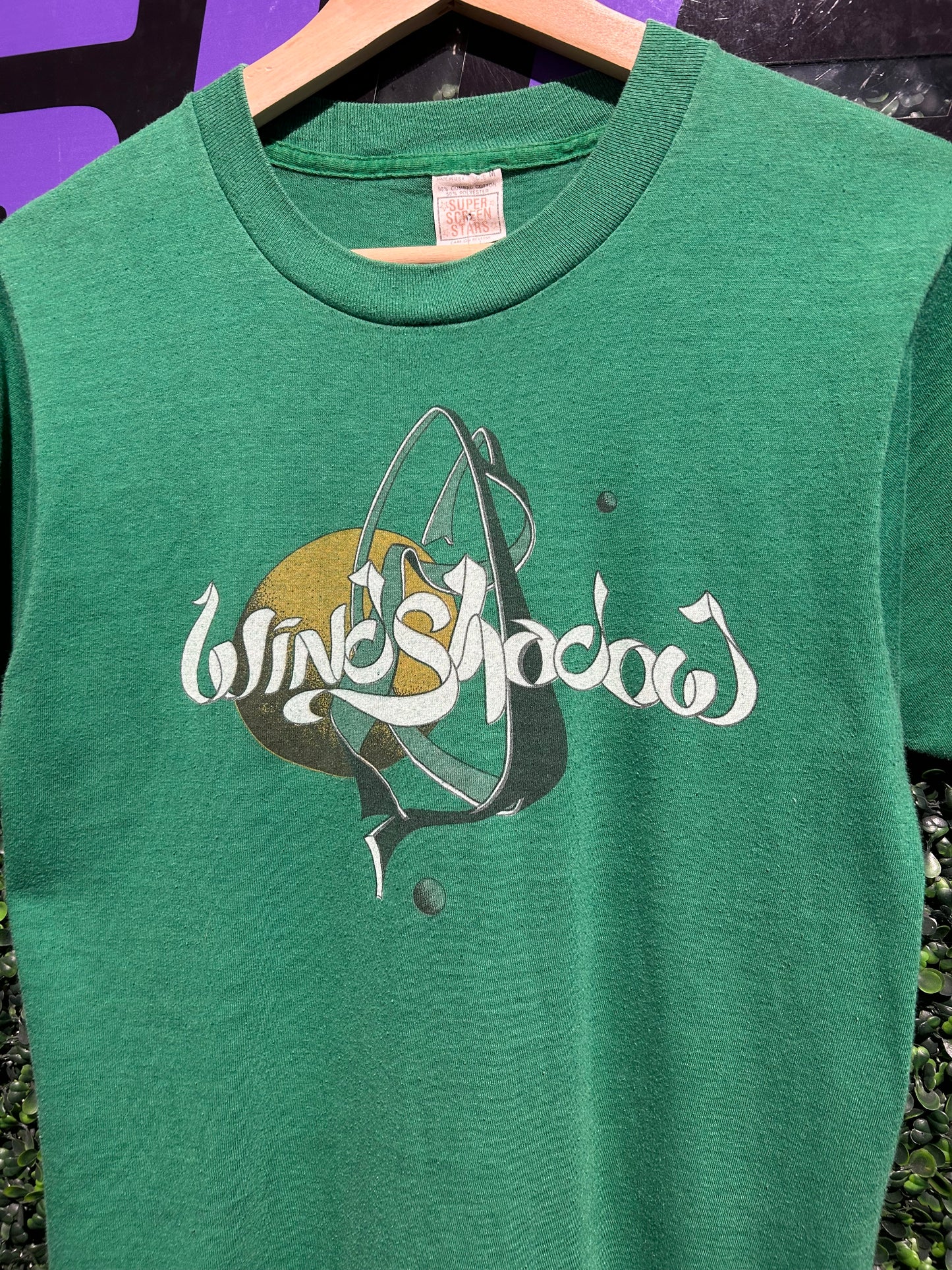 1983 Wind Shadow Music In The Field Festival T-Shirt. Size S/M