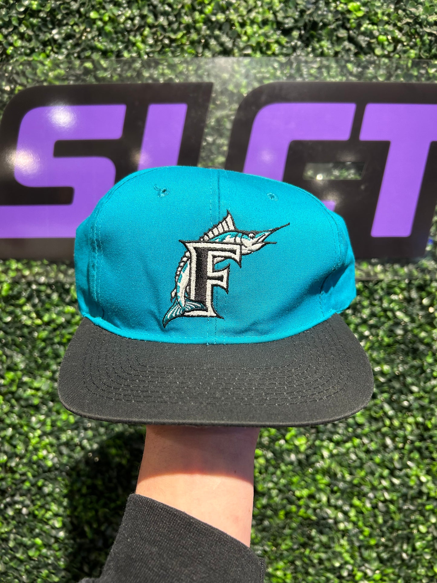 Vintage Florida Marlins Snapback Hat
