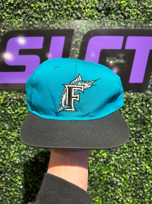 Vintage Florida Marlins Snapback Hat