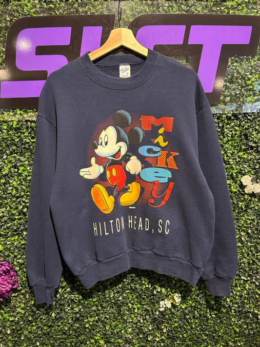 90s Mickey Mouse Crewneck. Size Medium