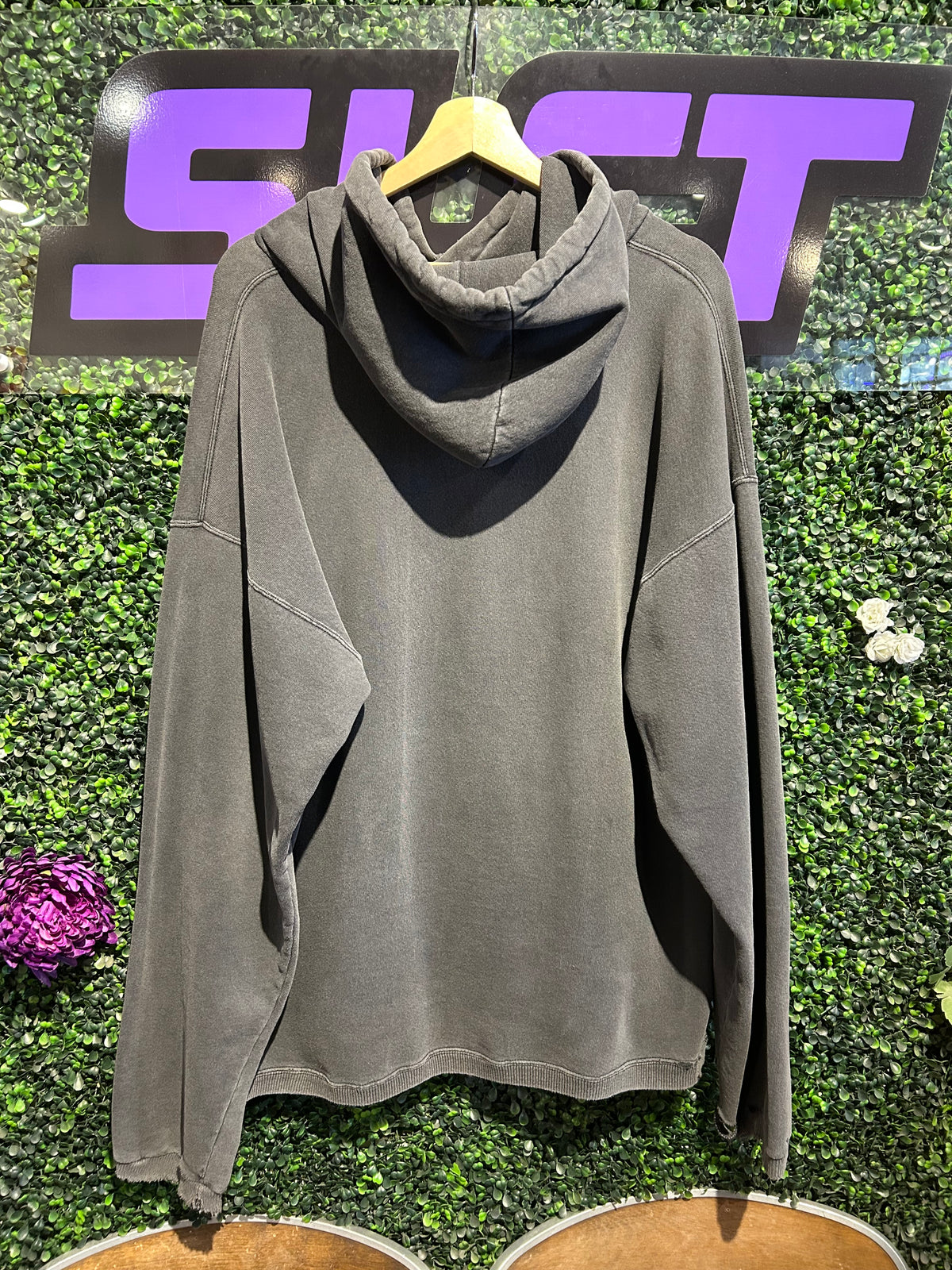 90s Faded Adidas Hoodie. Size XL
