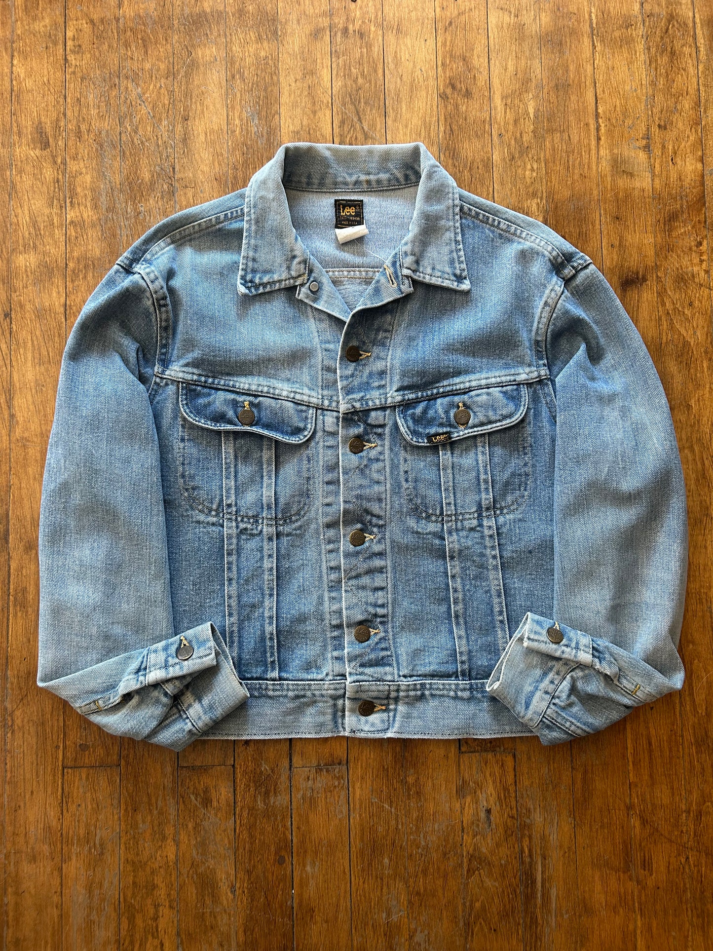 80s Lee Riders Denim Jacket. Size Medium