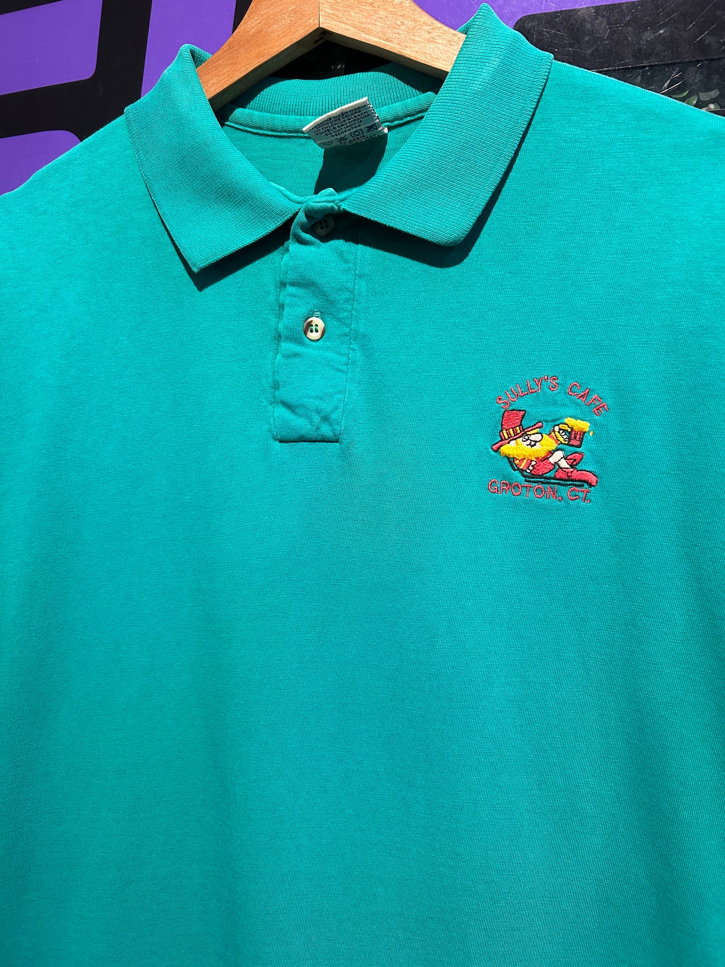 80s Sully’s Cafe Polo Shirt. Size L/XL