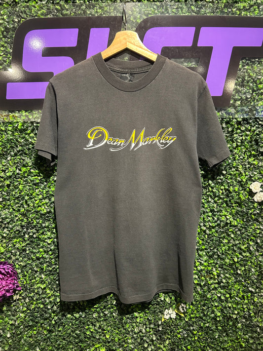 80s Dean Markley Guitar Strings T-Shirt. Size Medium