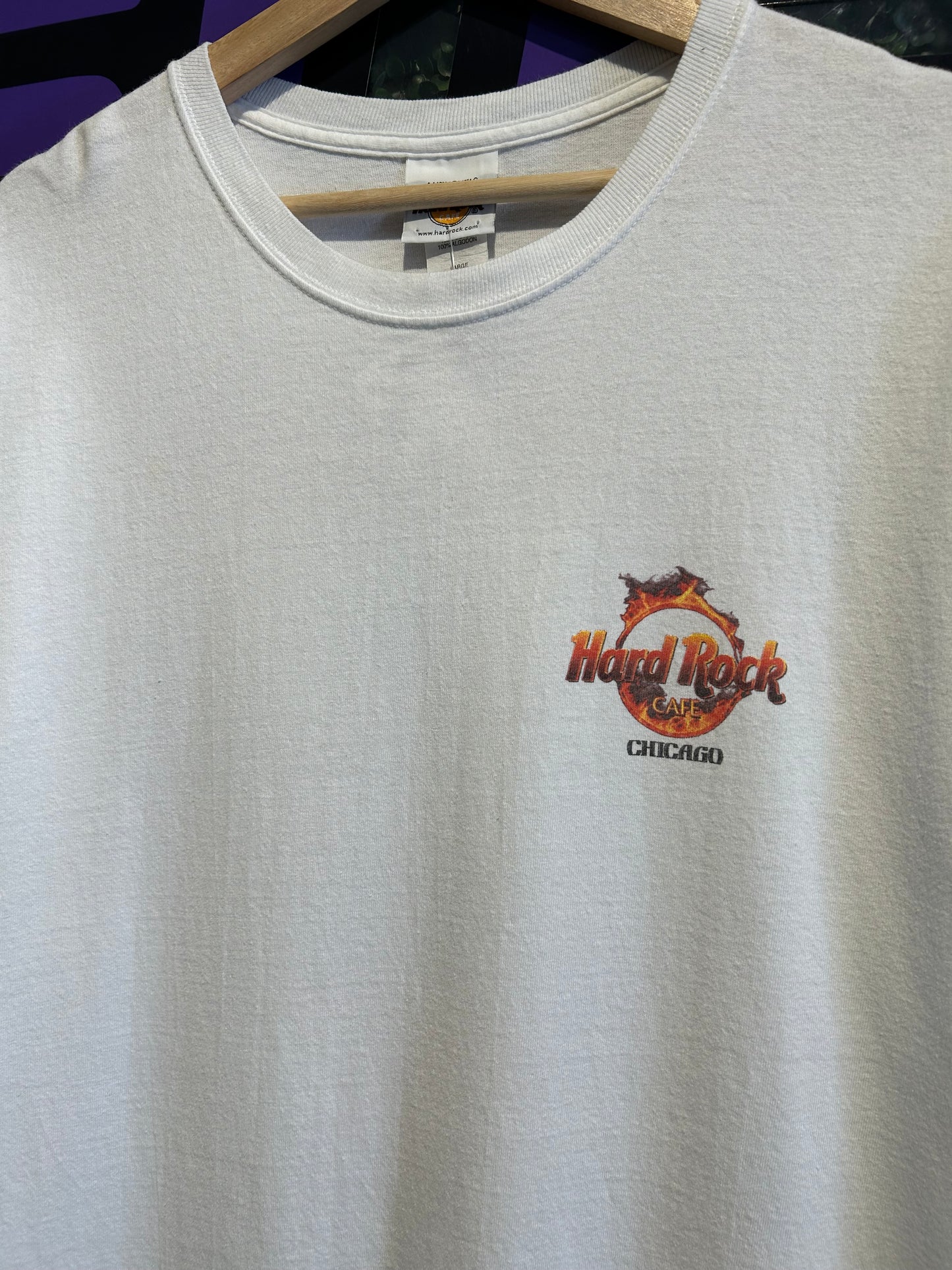 Vintage Hard Rock Cafe Chicago T-Shirt. Size L/XL