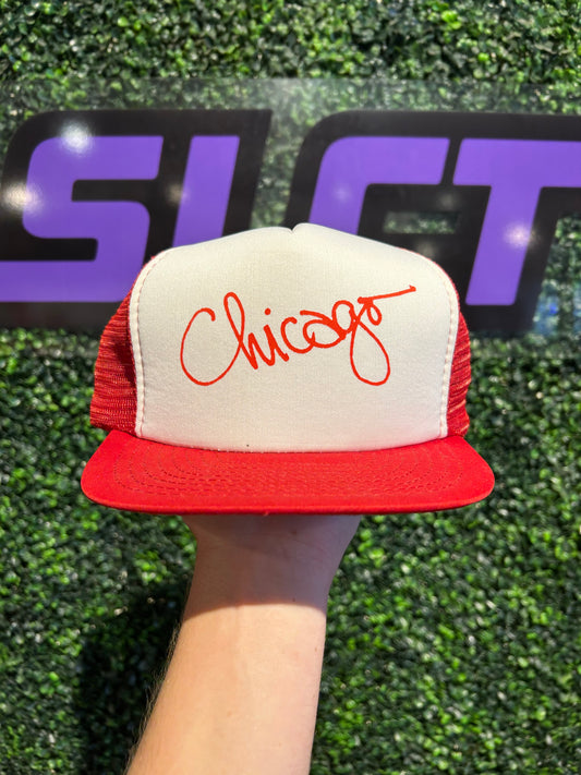 Vintage Chicago Trucker Hat