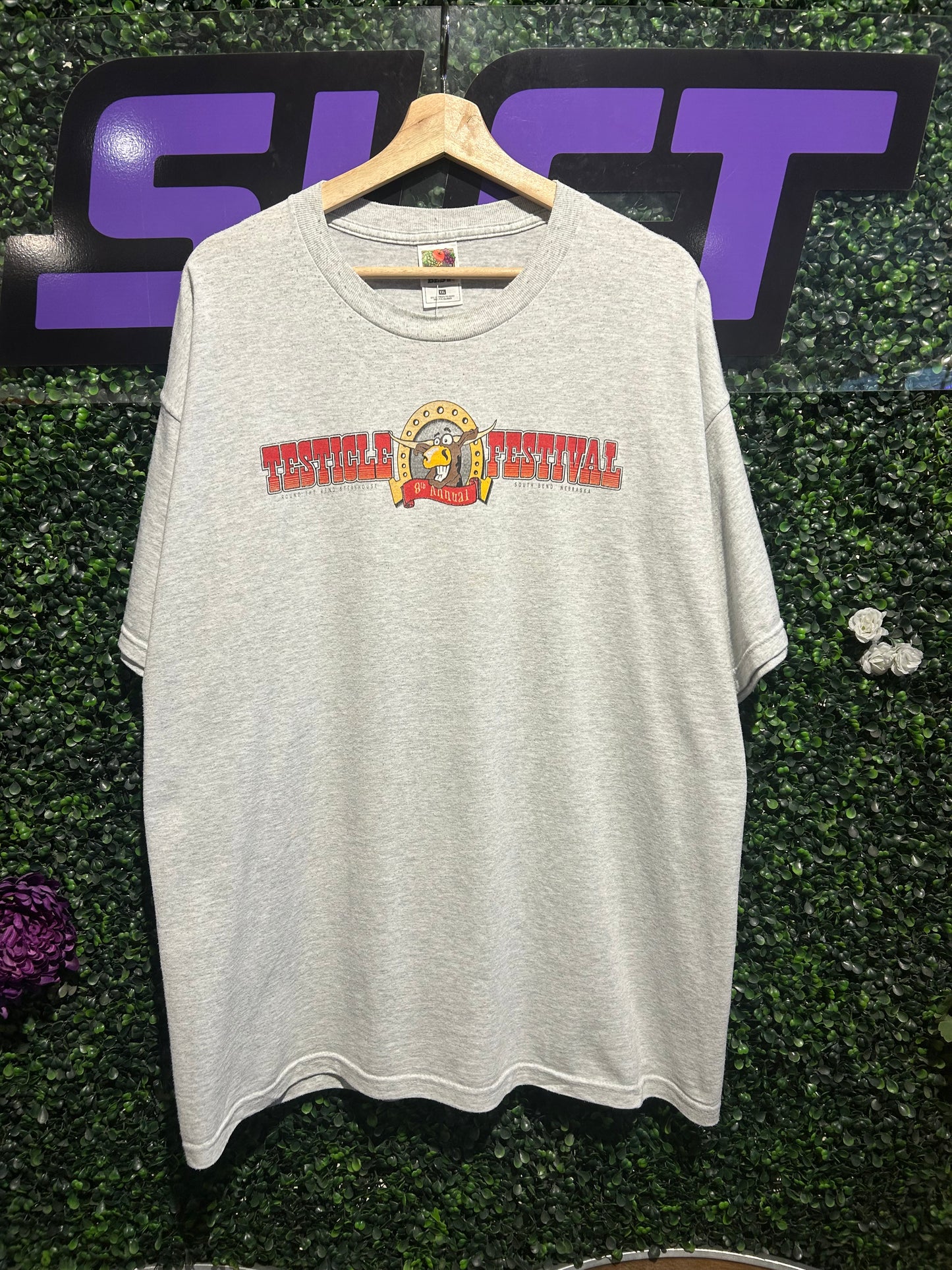 2001 Testicle Festival T-Shirt. Size XL