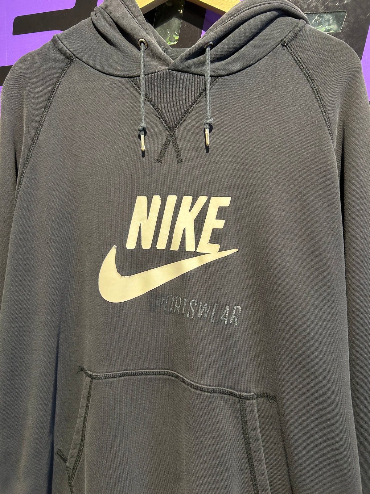 00s Faded Nike Hoodie. Size Large