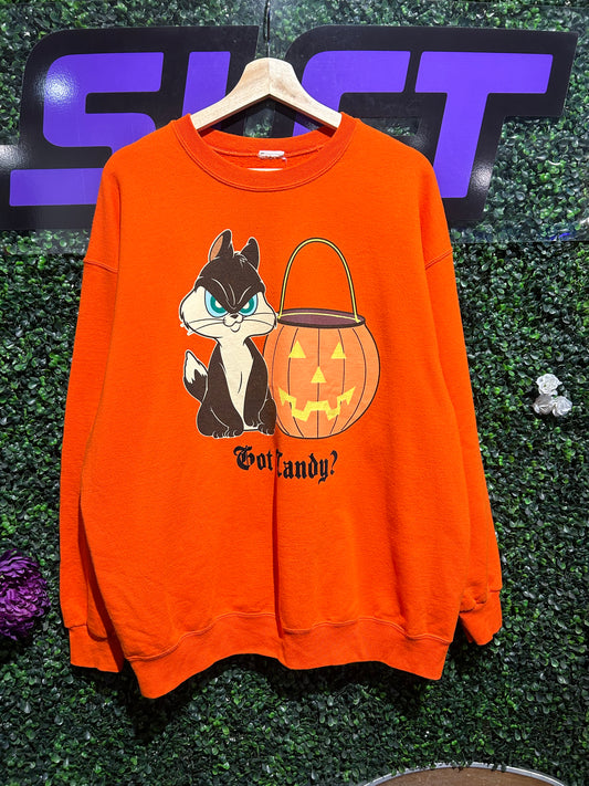 90s Got Candy Halloween Crewneck. Size XL