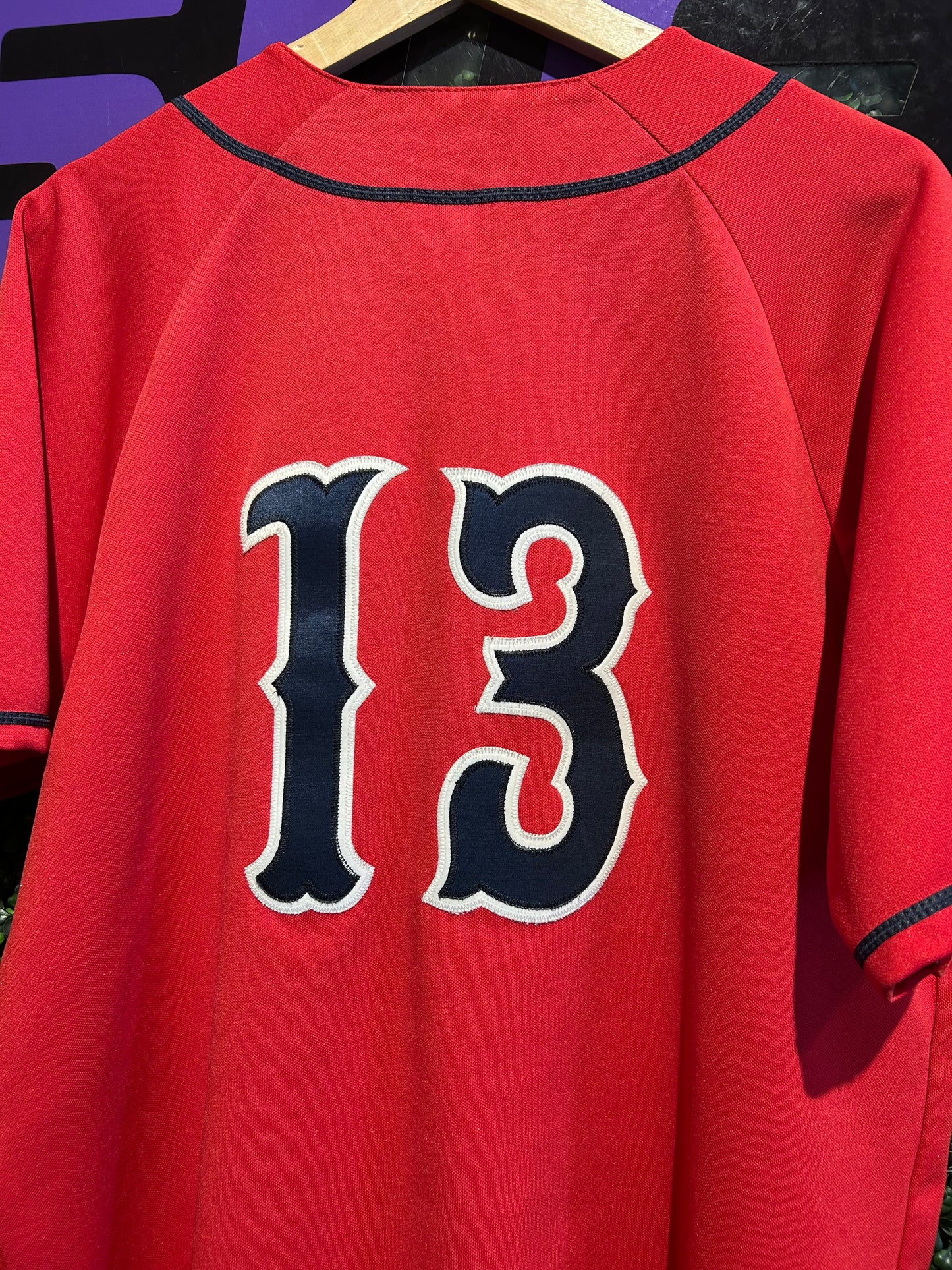 Vintage Boston Red Sox #13 Majestic Jersey. Size Large