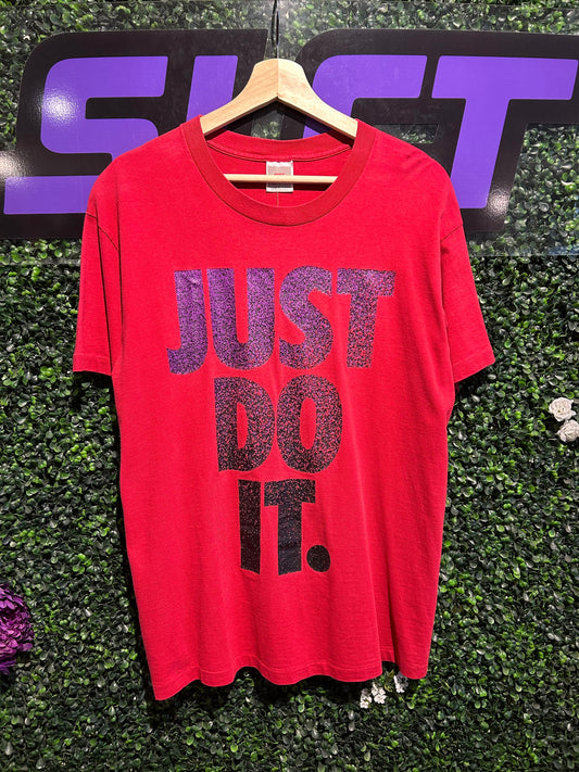 90s Nike Just Do It T-Shirt. Size Medium