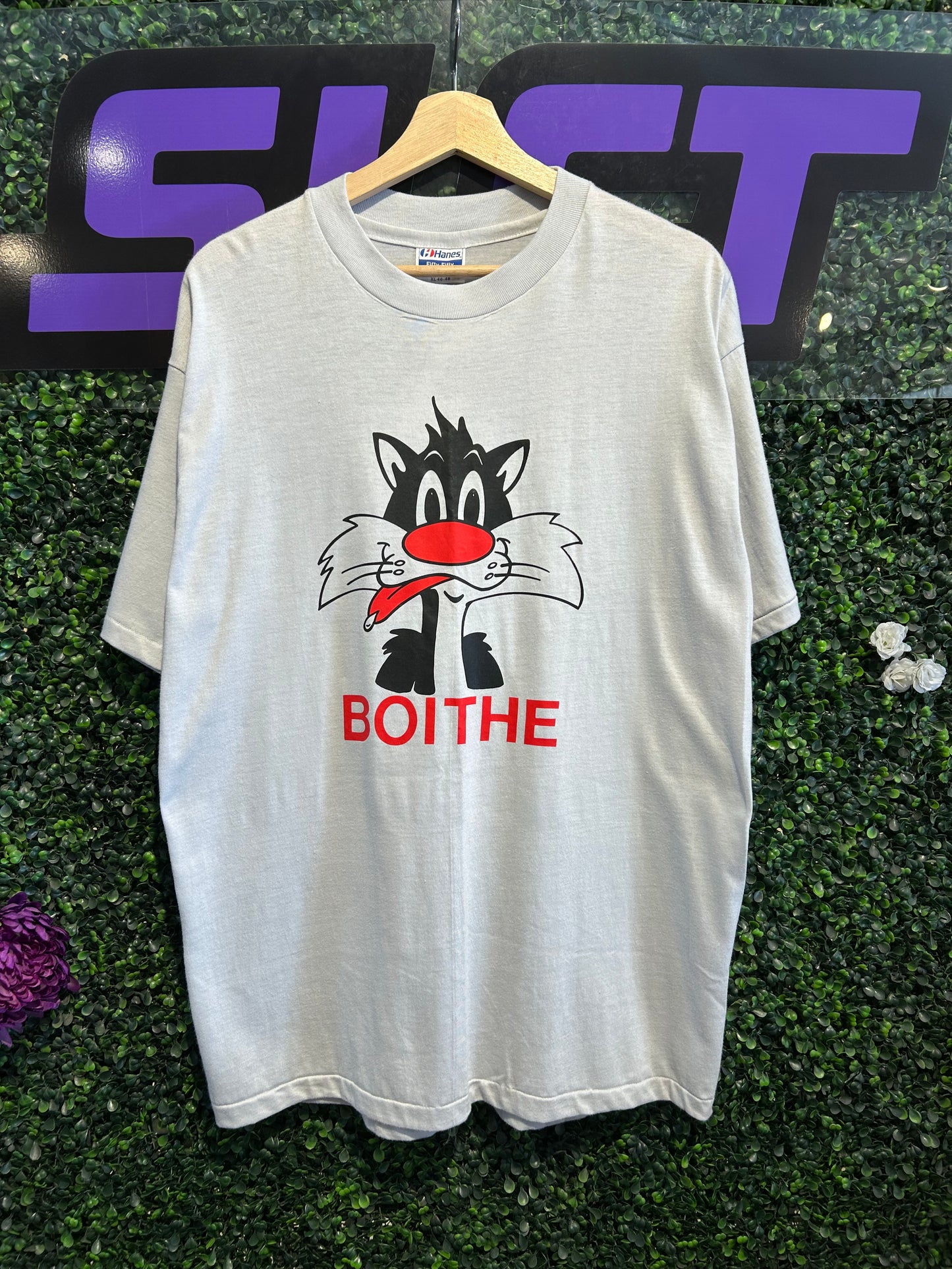 80s Boise Idaho Sylvester The Cat T-Shirt. Size L/XL