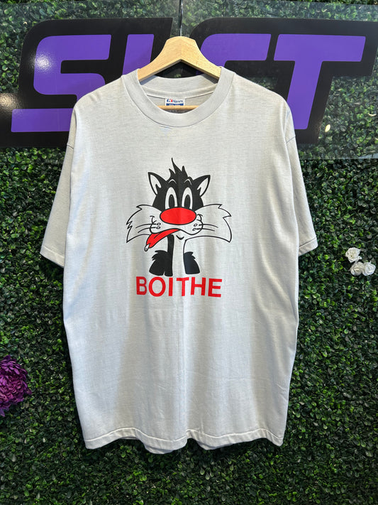 80s Boise Idaho Sylvester The Cat T-Shirt. Size L/XL