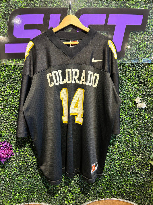 Vintage Colorado Buffaloes Nike Football Jersey. Size L/XL