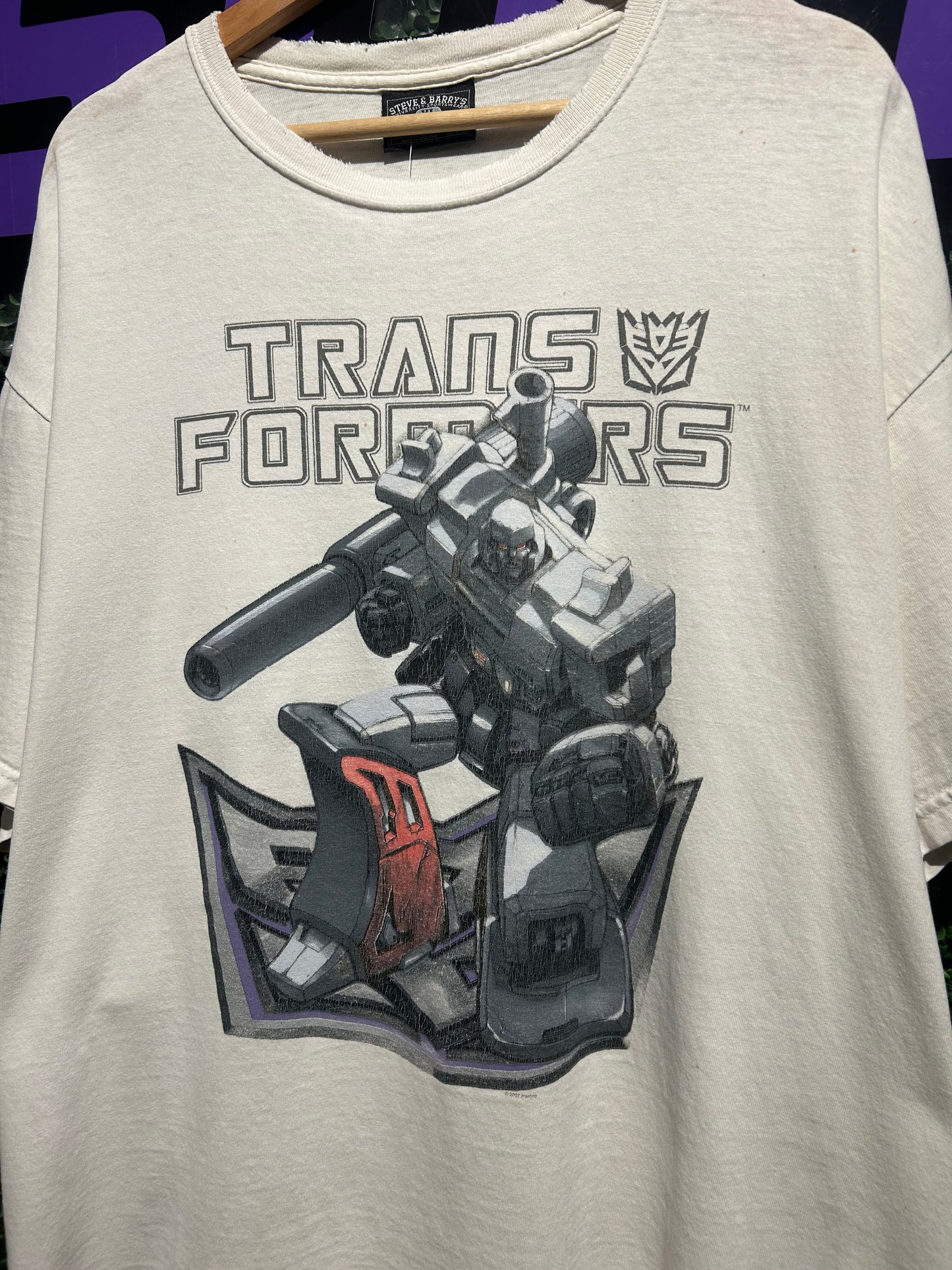 2007 Transformers Megatron T-Shirt. Size XL
