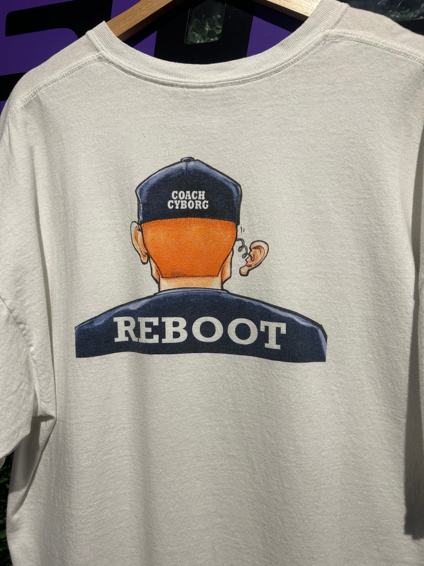 00s Coach Cyborg T-Shirt. Size XXL
