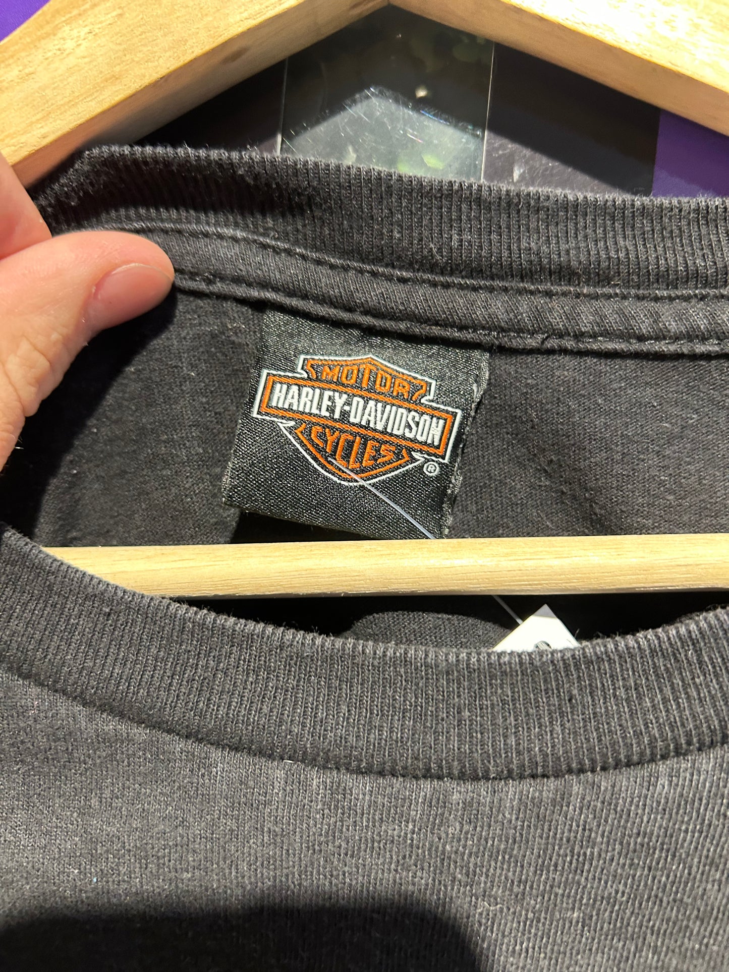 00s Harley Davidson Mile High T-Shirt. Size XL