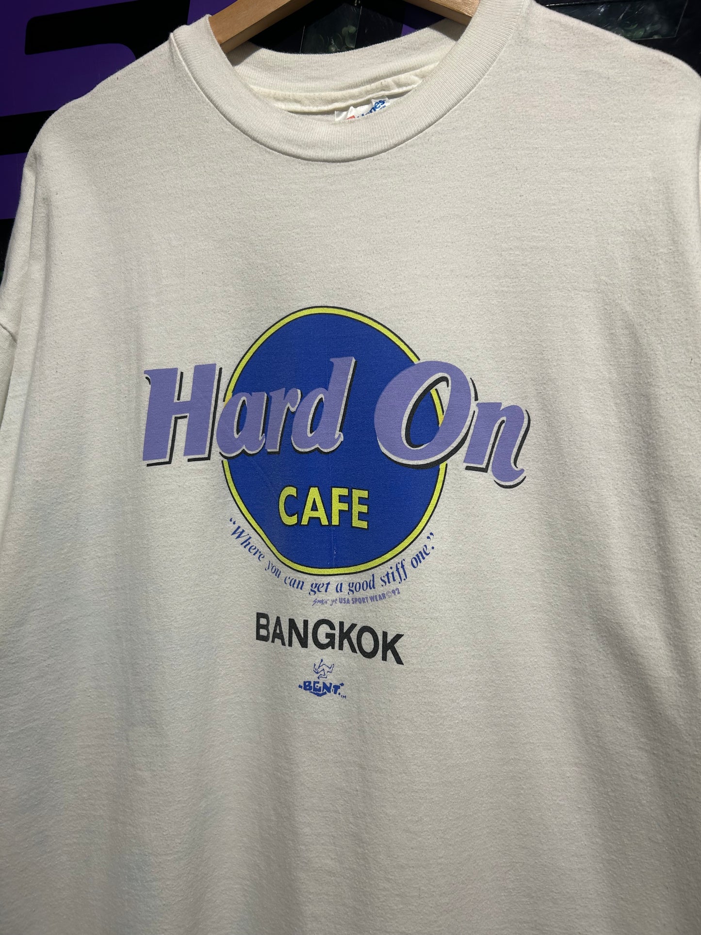 90s Hard On Cafe Bangkok T-Shirt. Size XL