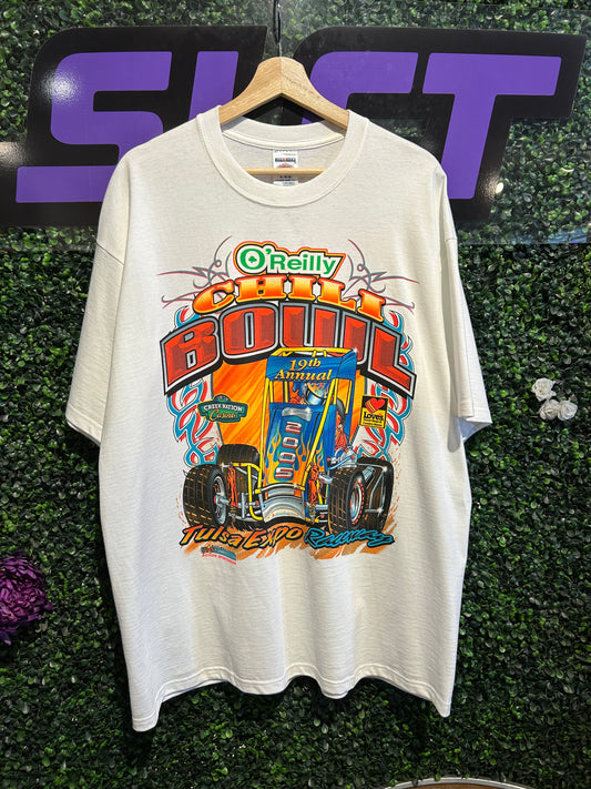 2005 O’Reilly Chili Bowl Racing T-Shirt. Size XL