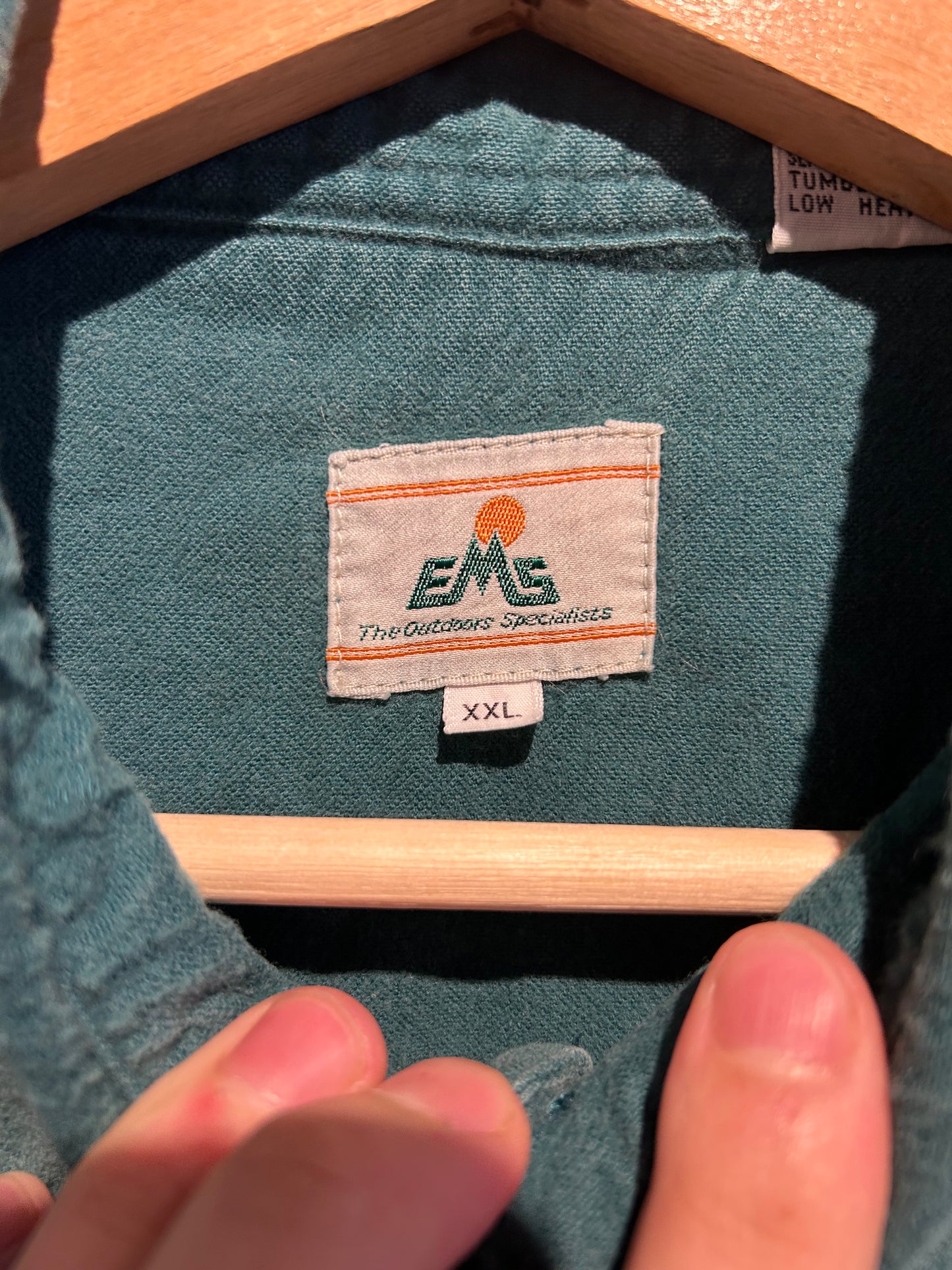 Vintage EMS Button-Up Shirt. Size XXL