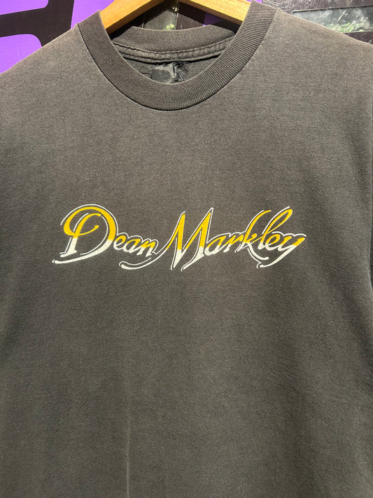 80s Dean Markley Guitar Strings T-Shirt. Size Medium
