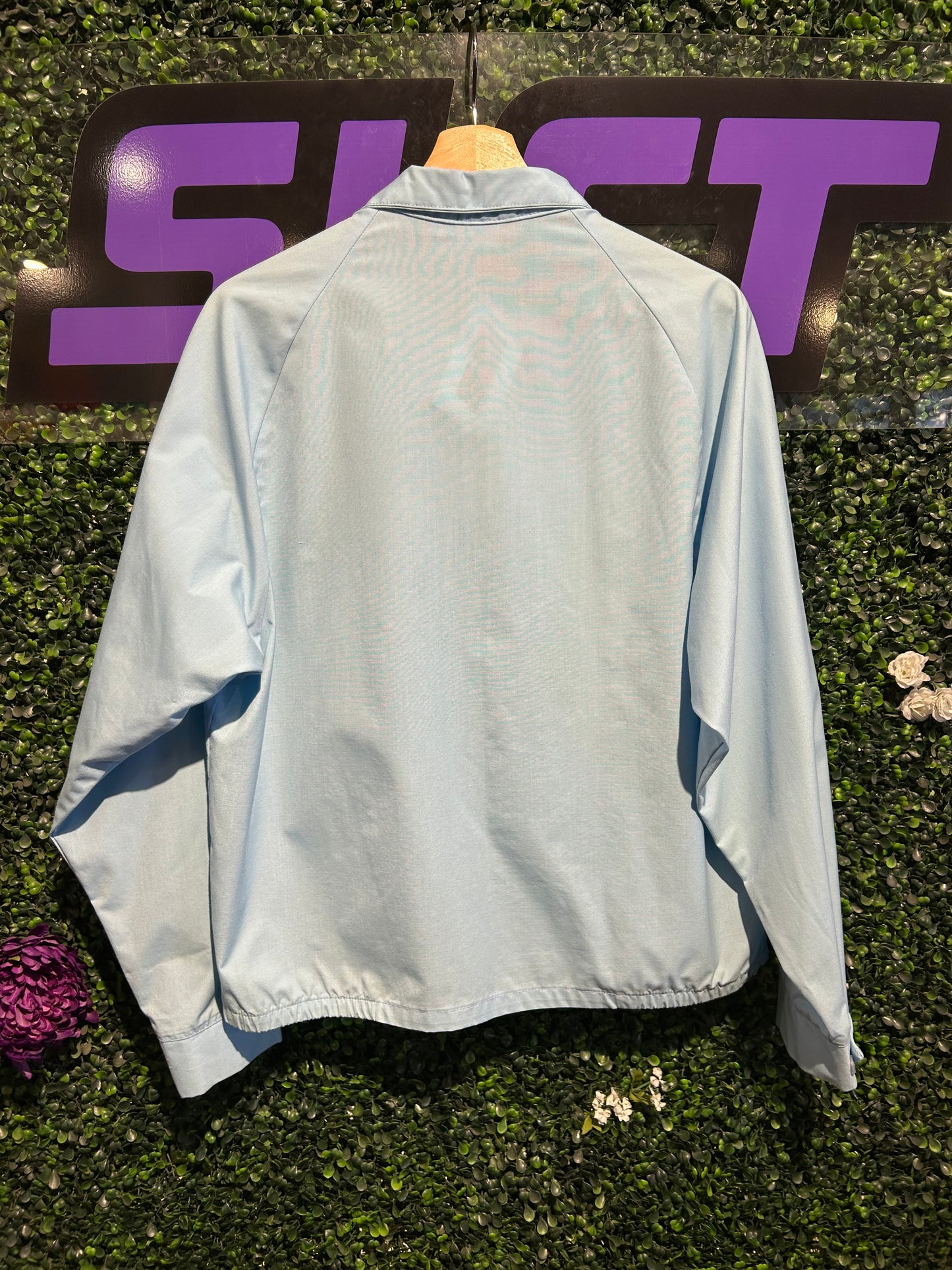 80s Girl Scouts Camp Staff Zip-Up Jacket. Size M/L