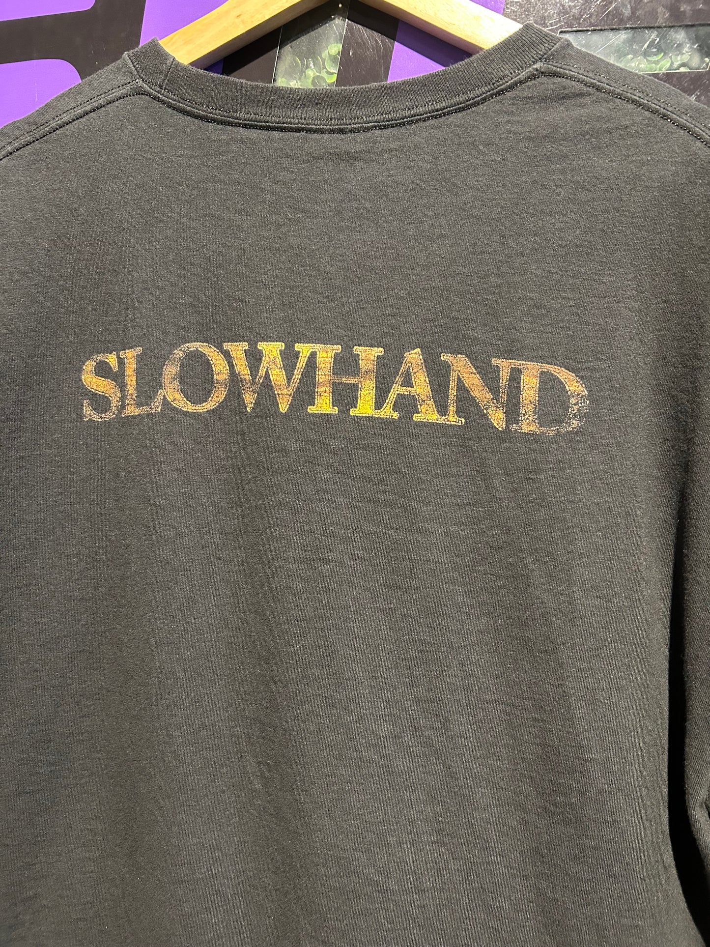 Vintage Eric Clapton Slowhand T-Shirt. Size L/XL