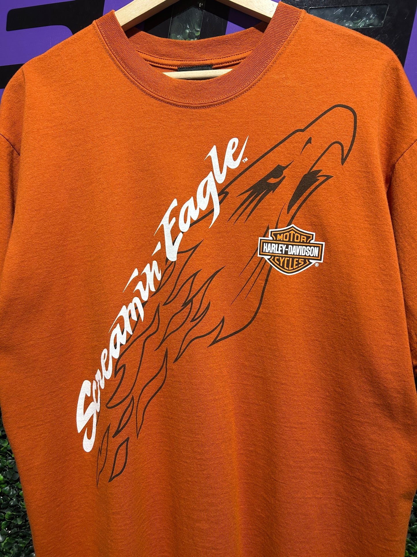 00s Harley Davidson Screamin’ Eagle T-Shirt. Size Large