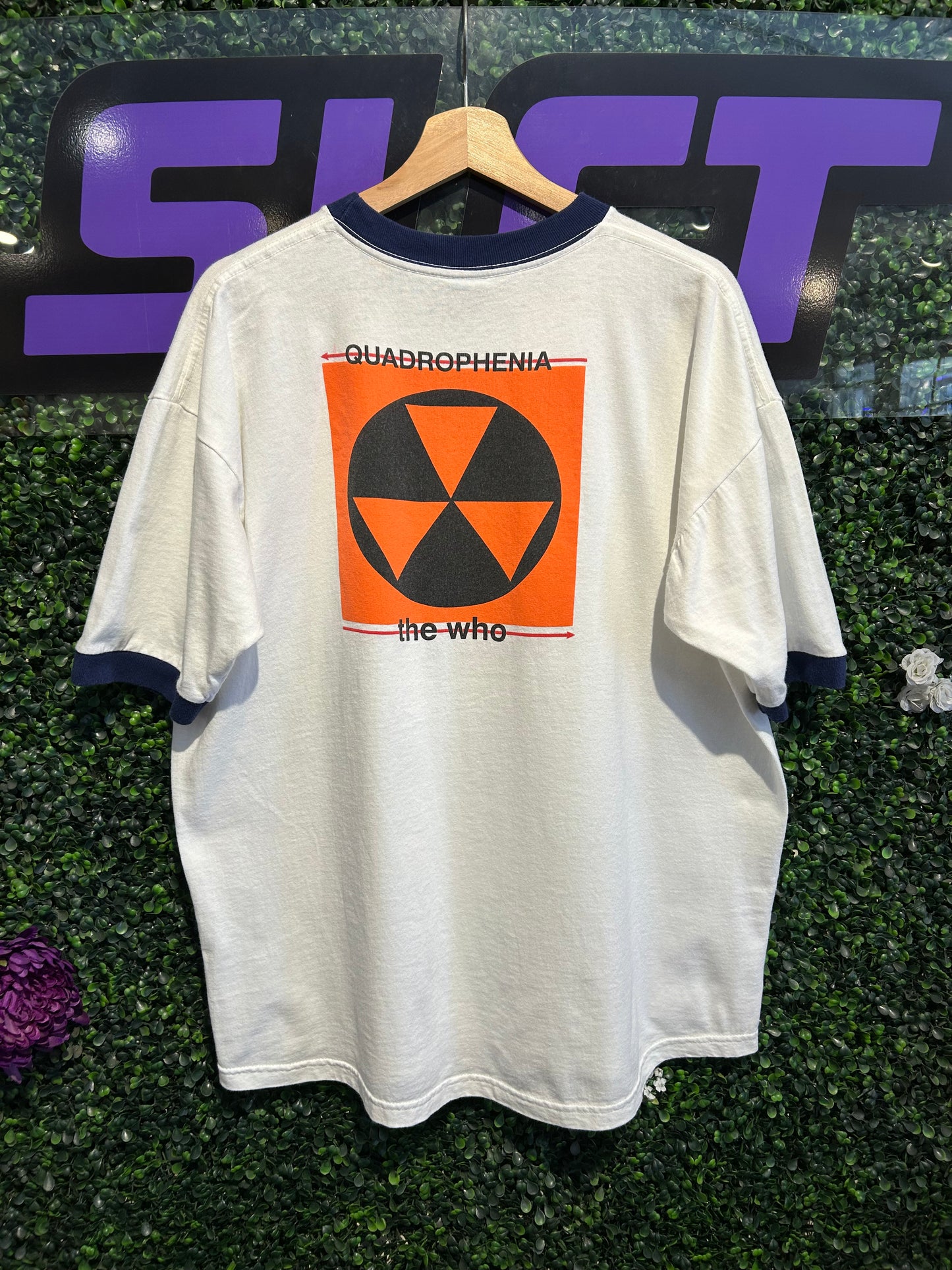 90s The Who Quadrophenia Ringer T-Shirt. Size XL