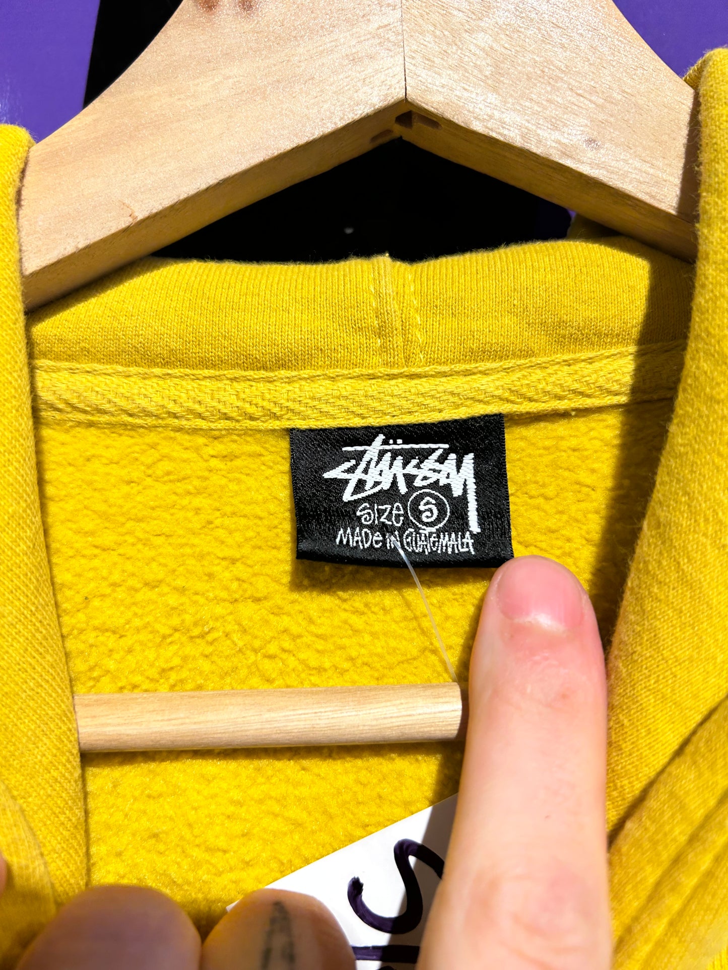 00s Stussy 8Ball Hoodie. Size S/M