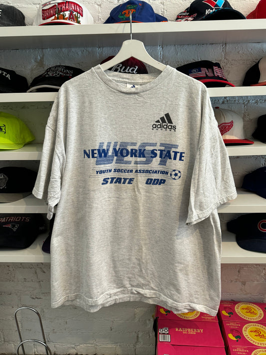 Adidas New York State Soccer T-Shirt Size XL