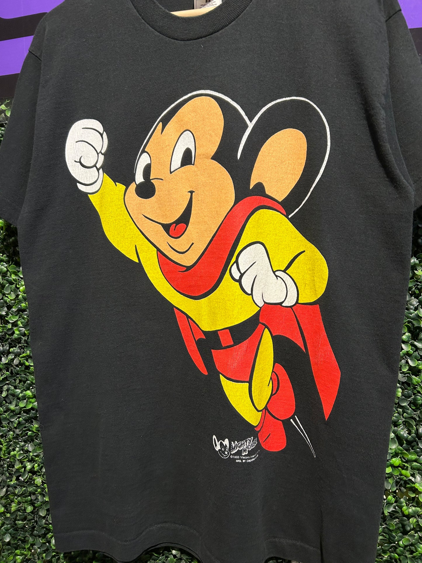 1993 Mighty Mouse T-Shirt. Size L/XL