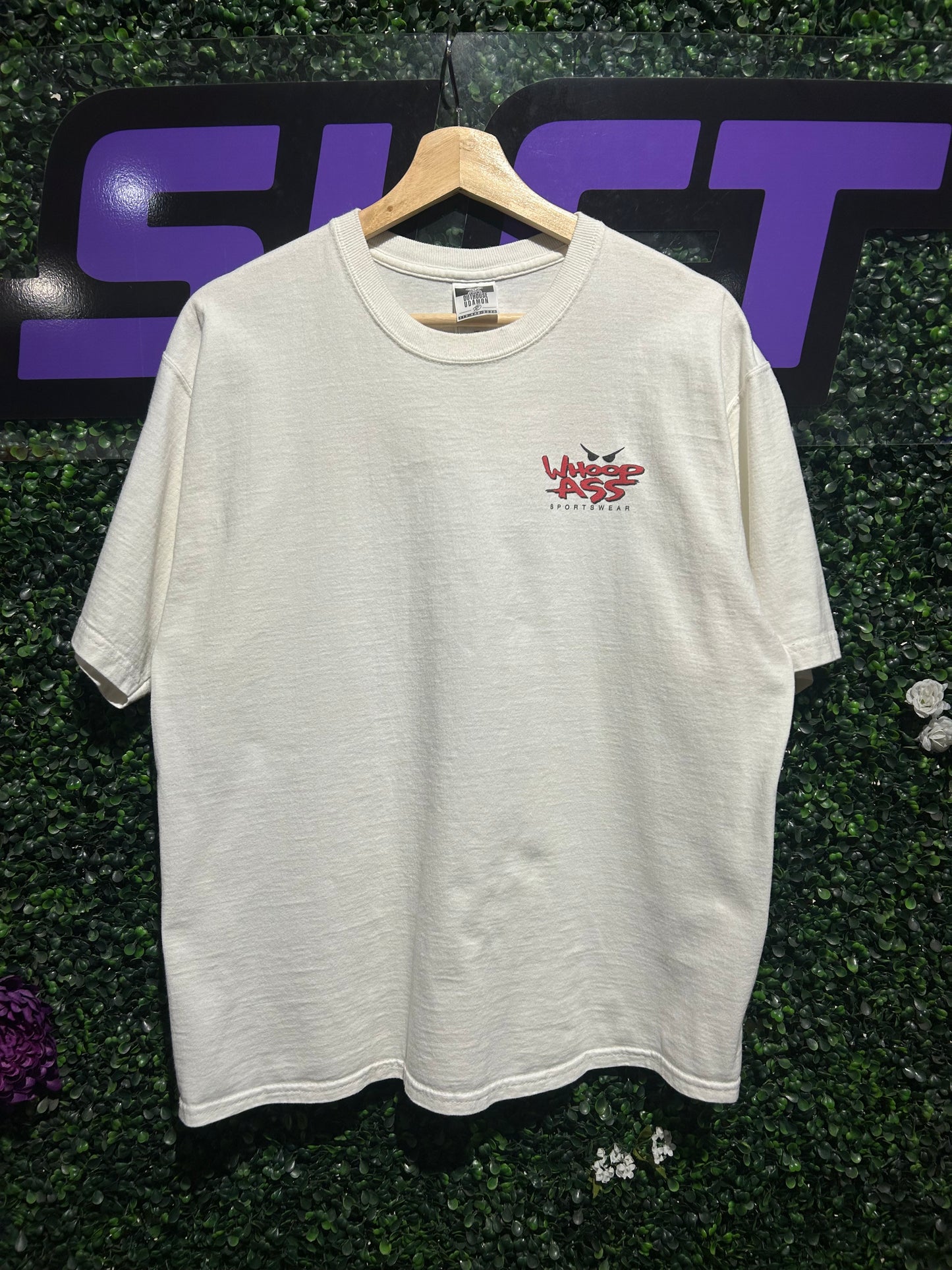 Vintage Whoop Ass T-Shirt. Size Large