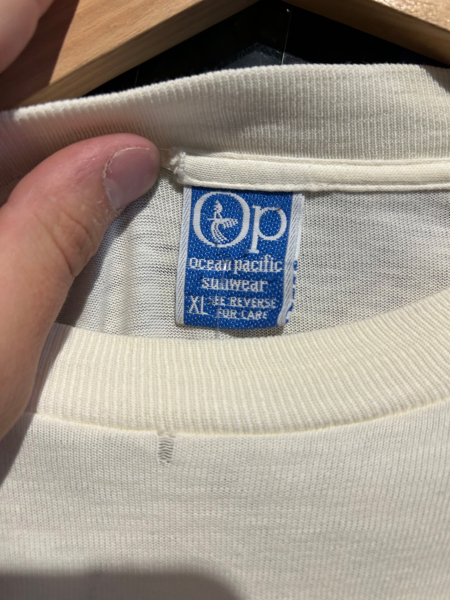 80s Ocean Pacific LS Shirt. Size Large