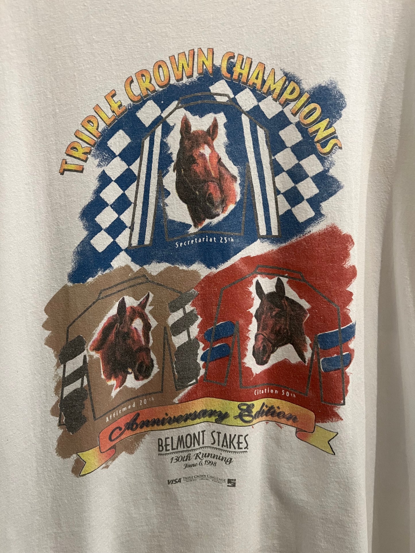 1998 Triple Crown Champions T-shirt size XL