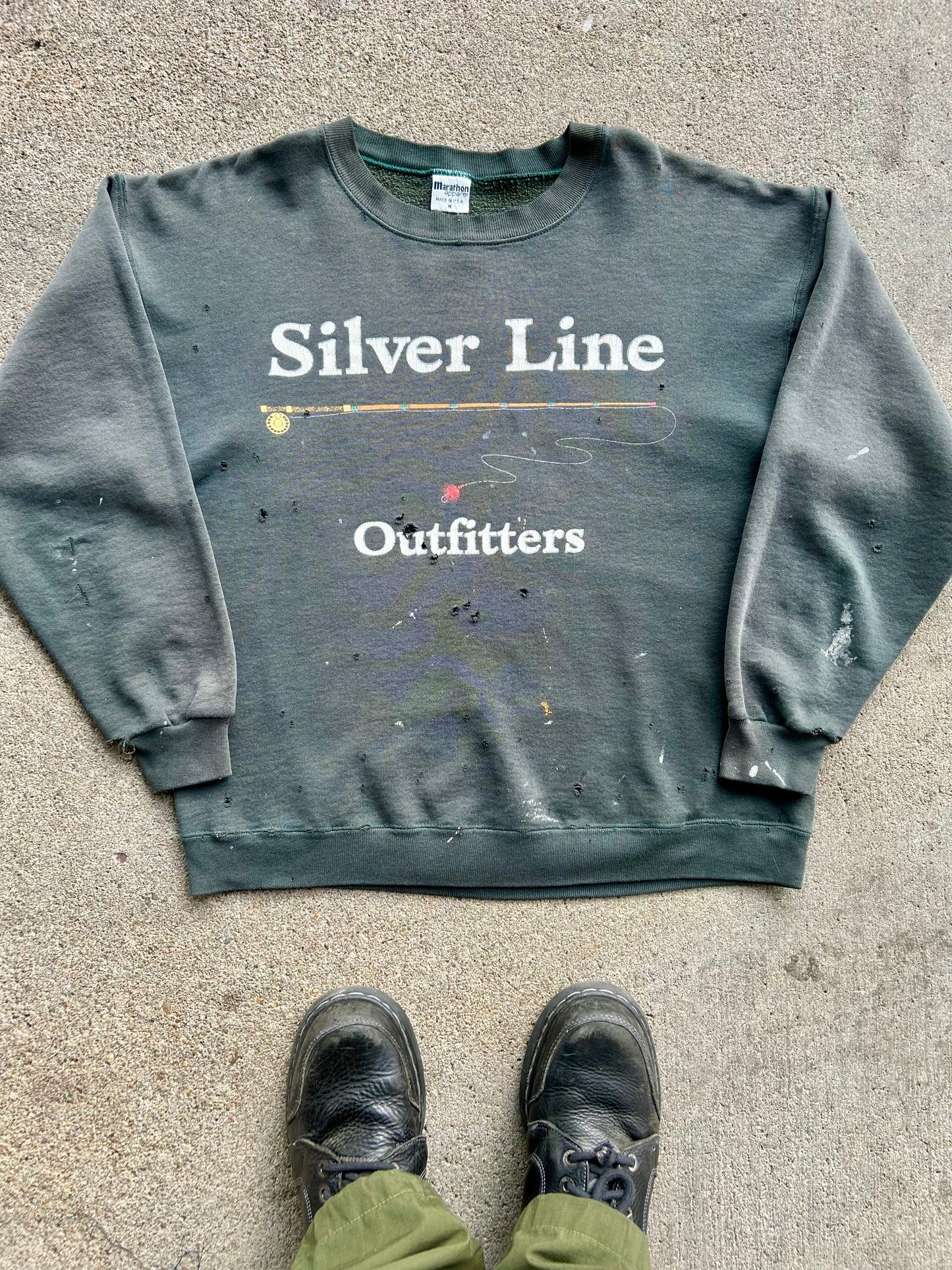 90s Silver Line Outfitters Crewneck. Size M/L
