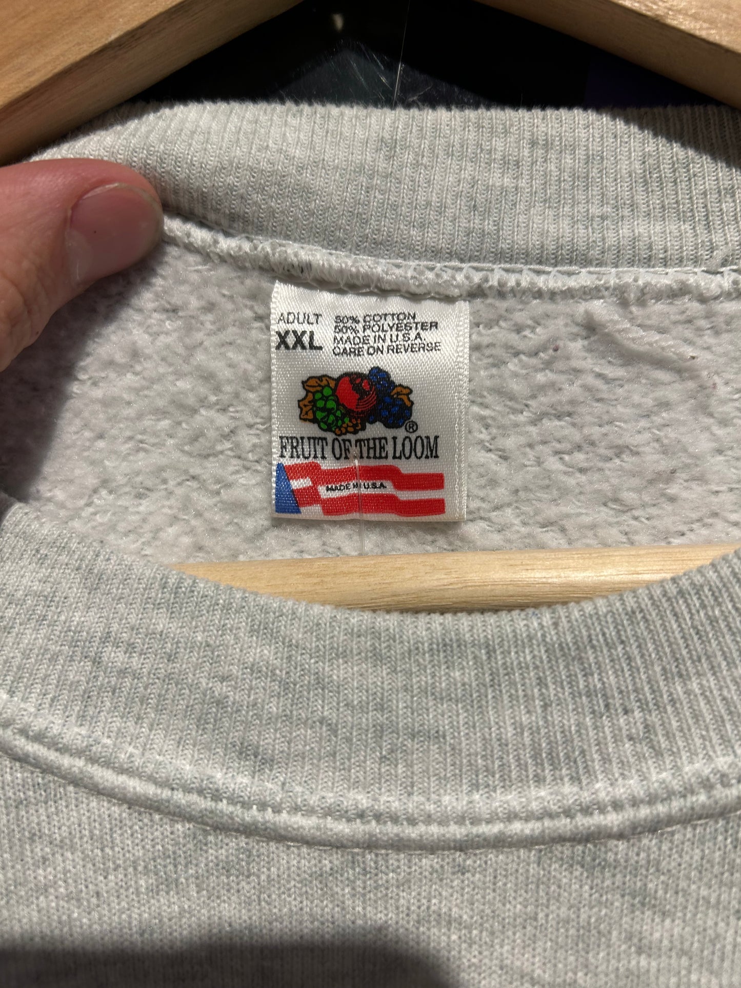 90s KATT Rock Radio Station Crewneck. Size XXL