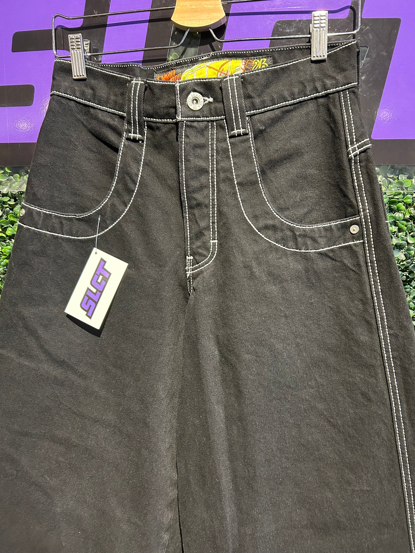 JNCO Twin Canon Barrel Caliber Pants. 29” x 32”