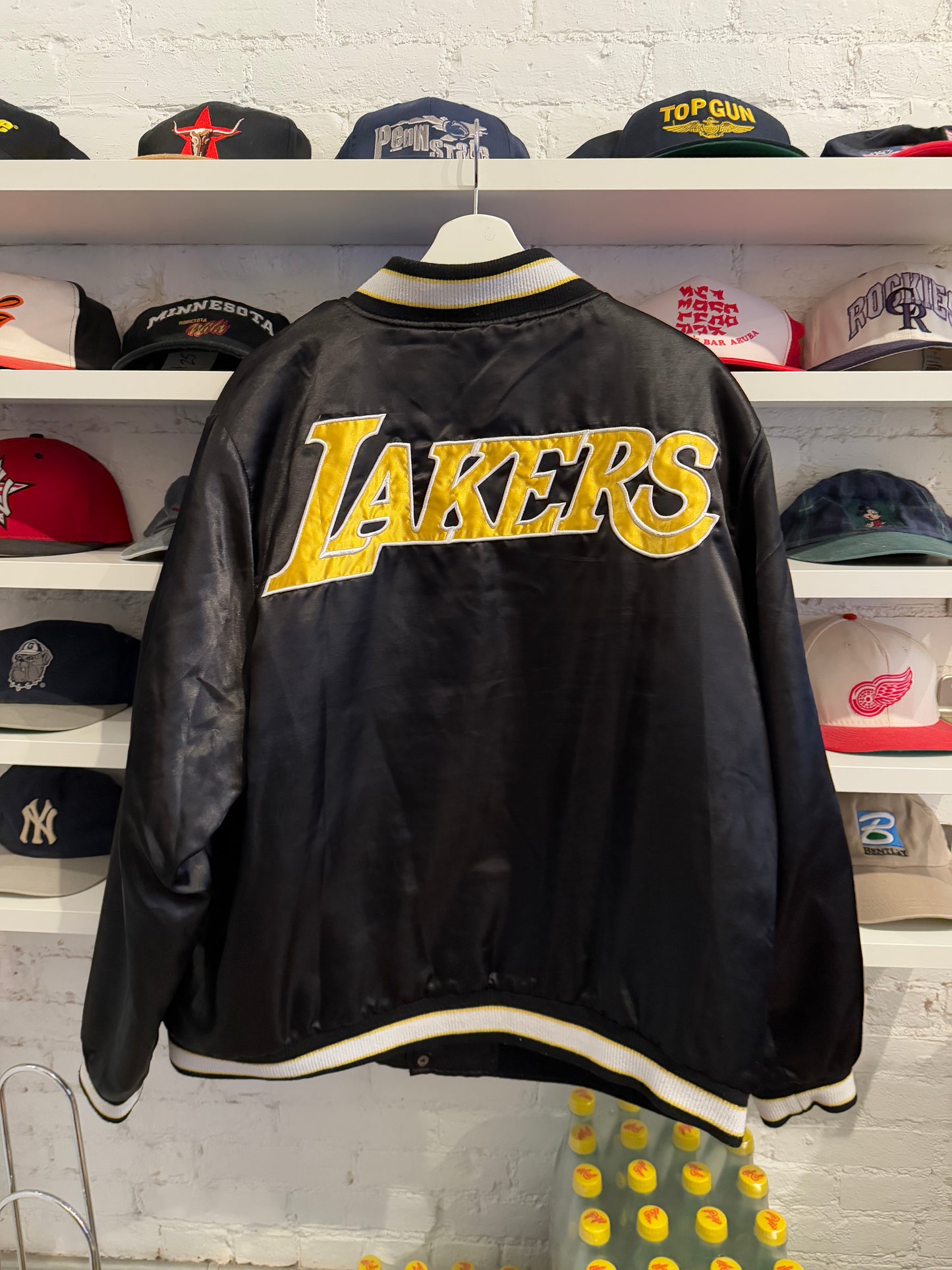 Los Angeles Laker Satin Jacket Size XL