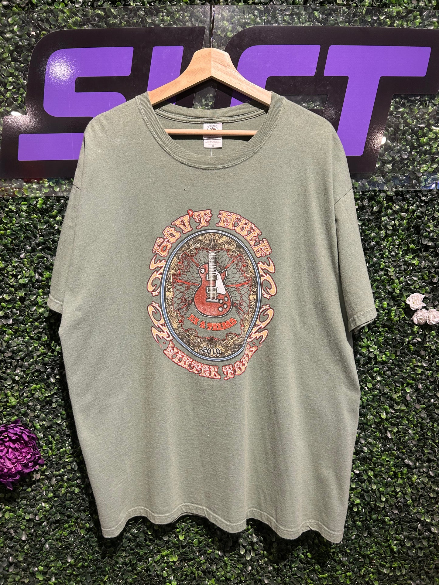 2010 Government Mule Winter Tour T-Shirt. Size XL
